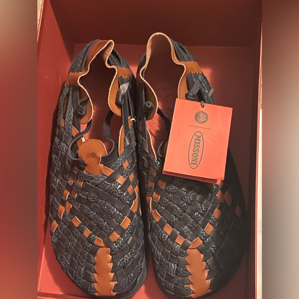 Missoni x Malibu Sandals. Vegan. Size 12 never used.